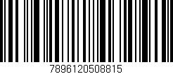 Código de barras (EAN, GTIN, SKU, ISBN): '7896120508815'