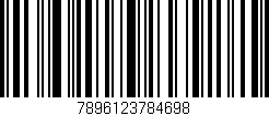 Código de barras (EAN, GTIN, SKU, ISBN): '7896123784698'