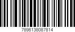 Código de barras (EAN, GTIN, SKU, ISBN): '7896138087814'