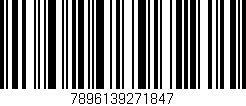 Código de barras (EAN, GTIN, SKU, ISBN): '7896139271847'