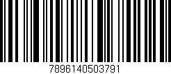 Código de barras (EAN, GTIN, SKU, ISBN): '7896140503791'