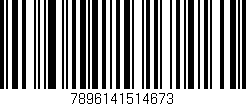 Código de barras (EAN, GTIN, SKU, ISBN): '7896141514673'