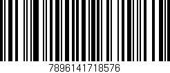 Código de barras (EAN, GTIN, SKU, ISBN): '7896141718576'