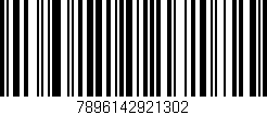 Código de barras (EAN, GTIN, SKU, ISBN): '7896142921302'