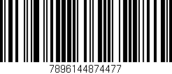 Código de barras (EAN, GTIN, SKU, ISBN): '7896144874477'