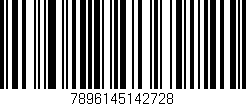 Código de barras (EAN, GTIN, SKU, ISBN): '7896145142728'