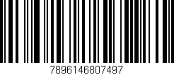 Código de barras (EAN, GTIN, SKU, ISBN): '7896146807497'