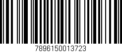 Código de barras (EAN, GTIN, SKU, ISBN): '7896150013723'