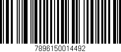 Código de barras (EAN, GTIN, SKU, ISBN): '7896150014492'