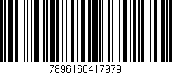 Código de barras (EAN, GTIN, SKU, ISBN): '7896160417979'