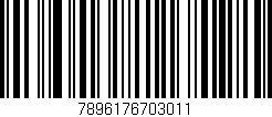 Código de barras (EAN, GTIN, SKU, ISBN): '7896176703011'