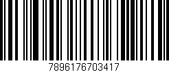 Código de barras (EAN, GTIN, SKU, ISBN): '7896176703417'