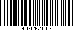 Código de barras (EAN, GTIN, SKU, ISBN): '7896176710026'