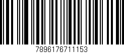 Código de barras (EAN, GTIN, SKU, ISBN): '7896176711153'