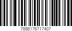 Código de barras (EAN, GTIN, SKU, ISBN): '7896176717407'