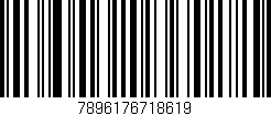 Código de barras (EAN, GTIN, SKU, ISBN): '7896176718619'