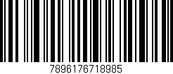 Código de barras (EAN, GTIN, SKU, ISBN): '7896176718985'