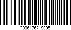 Código de barras (EAN, GTIN, SKU, ISBN): '7896176719005'