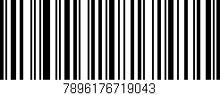 Código de barras (EAN, GTIN, SKU, ISBN): '7896176719043'