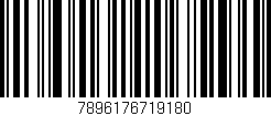 Código de barras (EAN, GTIN, SKU, ISBN): '7896176719180'