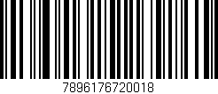 Código de barras (EAN, GTIN, SKU, ISBN): '7896176720018'