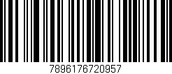 Código de barras (EAN, GTIN, SKU, ISBN): '7896176720957'