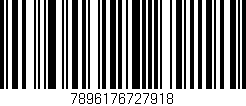 Código de barras (EAN, GTIN, SKU, ISBN): '7896176727918'