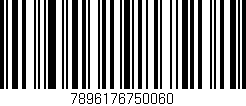 Código de barras (EAN, GTIN, SKU, ISBN): '7896176750060'