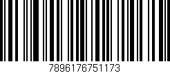 Código de barras (EAN, GTIN, SKU, ISBN): '7896176751173'