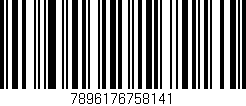 Código de barras (EAN, GTIN, SKU, ISBN): '7896176758141'