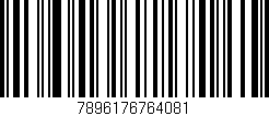 Código de barras (EAN, GTIN, SKU, ISBN): '7896176764081'