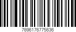 Código de barras (EAN, GTIN, SKU, ISBN): '7896176775636'