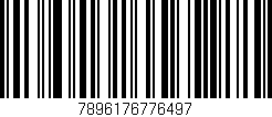 Código de barras (EAN, GTIN, SKU, ISBN): '7896176776497'