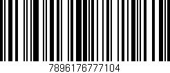 Código de barras (EAN, GTIN, SKU, ISBN): '7896176777104'