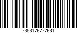 Código de barras (EAN, GTIN, SKU, ISBN): '7896176777661'