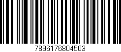 Código de barras (EAN, GTIN, SKU, ISBN): '7896176804503'