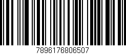 Código de barras (EAN, GTIN, SKU, ISBN): '7896176806507'