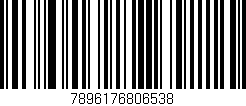 Código de barras (EAN, GTIN, SKU, ISBN): '7896176806538'