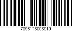 Código de barras (EAN, GTIN, SKU, ISBN): '7896176806910'