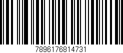Código de barras (EAN, GTIN, SKU, ISBN): '7896176814731'