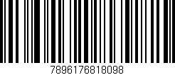 Código de barras (EAN, GTIN, SKU, ISBN): '7896176818098'