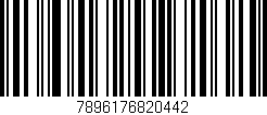 Código de barras (EAN, GTIN, SKU, ISBN): '7896176820442'