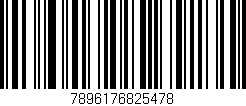 Código de barras (EAN, GTIN, SKU, ISBN): '7896176825478'