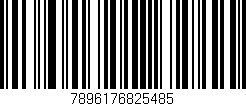 Código de barras (EAN, GTIN, SKU, ISBN): '7896176825485'