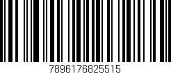 Código de barras (EAN, GTIN, SKU, ISBN): '7896176825515'