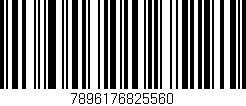 Código de barras (EAN, GTIN, SKU, ISBN): '7896176825560'