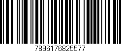Código de barras (EAN, GTIN, SKU, ISBN): '7896176825577'