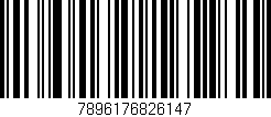 Código de barras (EAN, GTIN, SKU, ISBN): '7896176826147'
