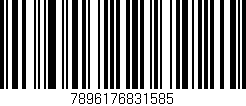 Código de barras (EAN, GTIN, SKU, ISBN): '7896176831585'