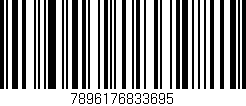 Código de barras (EAN, GTIN, SKU, ISBN): '7896176833695'